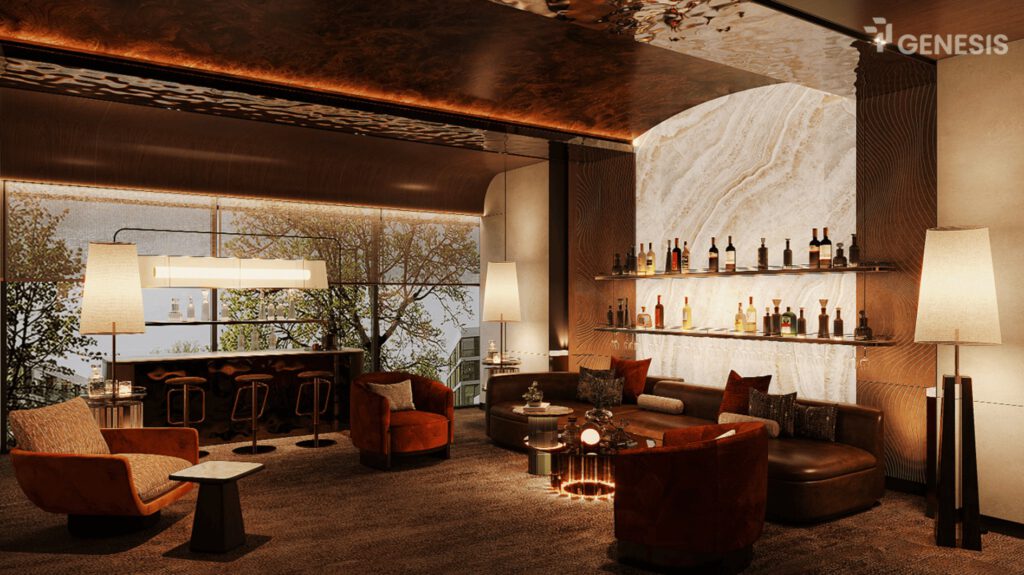 Phòng Cigar Lounge sang trọng khẳng định vị thế chủ nhân tinh hoa